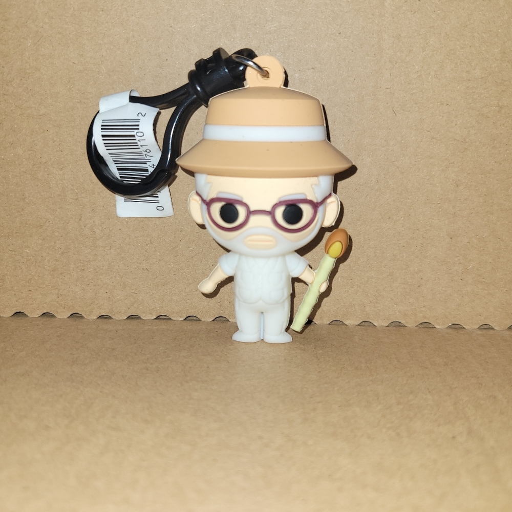 2 Jurassic Park keychain